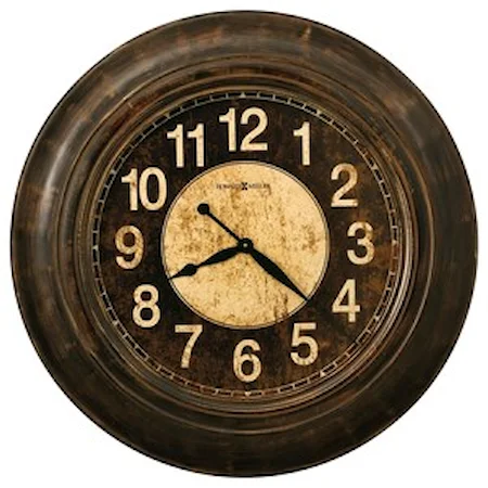 Bozeman Round Wall Clock